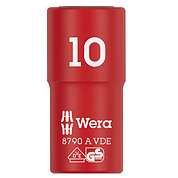 Головка торцева 6-гранна діелектрична WERA 8790 A VDE 1/4" 10 мм (05005936001)