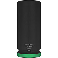 Головка торцевая 6-гранная ударная удлиненная Bosch PRO Impact Socket 1/2" 24 мм (2608003055)