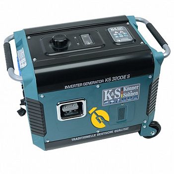 Генератор инверторный бензиновый Könner & Söhnen KS 3200iE S (KS3200iES)