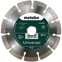 Диск алмазний сегментований Metabo 150x22,23 мм (624308000)