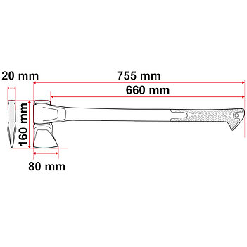 Топор Alloid Pro (AX-2871)