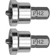 Бита Phillips VOREL 1/4" PH2 2 шт. (65800)