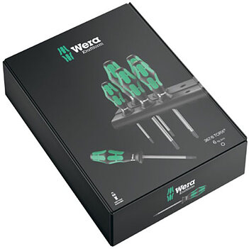 Набір викруток WERA Kraftform Plus 367/6 Torx 6 шт. (05028062001)