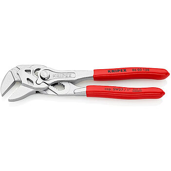 Клещи переставные KNIPEX Cr-V 150 мм с кнопочным фиксатором (86 03 150)