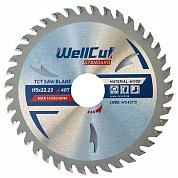 Диск пильный по дереву WellCut Standard 115х22,23мм (WS40115)