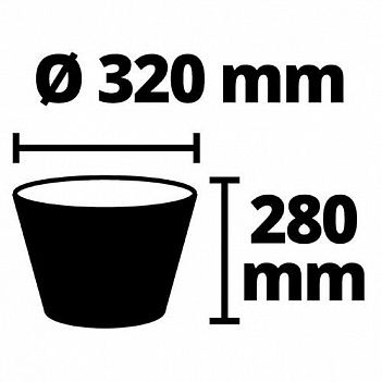 Фильтр для пылесоса в комплекте Einhell 2шт (2351250)