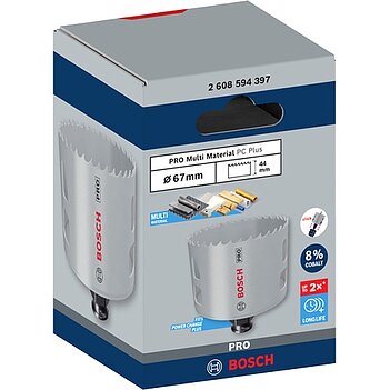 Коронка универсальная Bosch PRO Multi Material PC Plus 67 мм (2608594397)