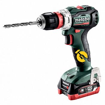 Аккумуляторная дрель-шуруповерт Metabo PowerMaxх ВS 12 BL Quick (601039800)