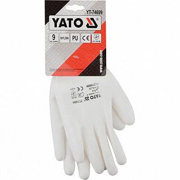 Перчатки синтетические Yato размер L / р.9 (YT-74699)