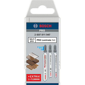 Полотно пиляльне по ламінату Bosch PRO Laminate Set 15 шт. (2607011947)
