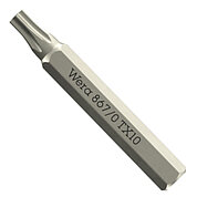 Біта Torx WERA 867/0 Micro 4 мм TX10 1 шт. (05058133001)