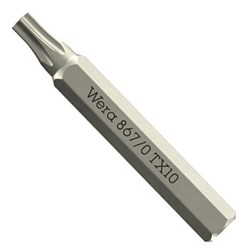 Біта Torx WERA 867/0 Micro 4 мм TX10 1 шт. (05058133001)