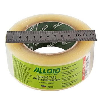 Скотч прозорий Alloid 45мм х 200м 1шт. (PT-3845180)
