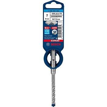 Бур по бетону Bosch SDS-Plus-7x 7,0x50x115мм 1шт. (2608900083)