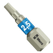 Біта Hex WERA 3840/1 TS 1/4" 2,5 мм 1 шт. нержавіюча сталь (05071072001)