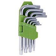 Набор ключей Torx Г-образных Alloid Cr-V 9 шт. (НТ-0912)
