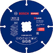 Круг отрезной по дереву Bosch EXPERT Carbide Multi Wheel X-LOCK 125x1,0х22,23 мм 10 шт. (2608902377)