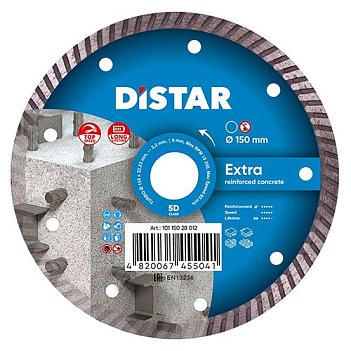 Диск алмазний турбо Distar 150x22,23х2,2 мм (10115028012)