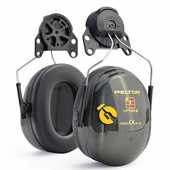 Навушники захисні 3М H520P3E-410-GQ Оптим-2 для каски 30 дБ (7000039621)