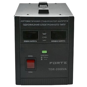 Стабилизатор напряжения релейный Forte TDR-2000VA (71093)
