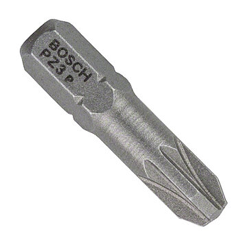 Бита Pozidriv Bosch 1/4" PZ3 Extra-Hart 100 шт. (2607001565)