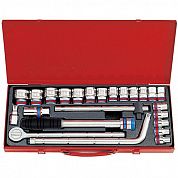 Набор инструмента King Tony 1/2" 24 ед. 6PT (4524SR)