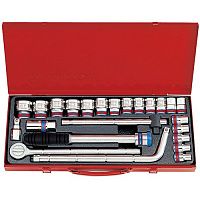 Набор инструмента King Tony 1/2" 24 ед. 6PT (4524SR)