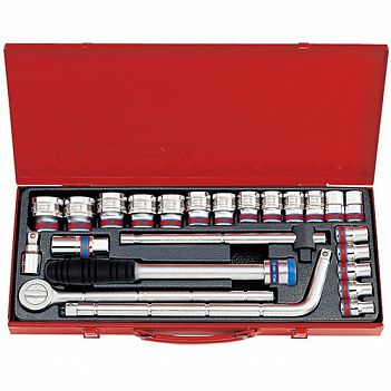 Набор инструмента King Tony 1/2" 24 ед. 6PT (4524SR) Набор инструмента King Tony 1/2" 24 ед. 6PT (4524SR)