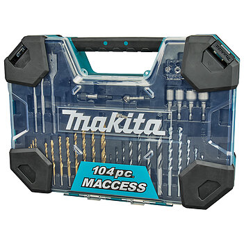 Набор сверл и бит Makita 104 шт. (E-22604)