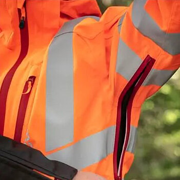 Куртка от дождя Husqvarna Technical Vent High Viz размер L/54-56 (5976626-54)