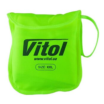 Жилетка со светоотражающей лентой VITOL XXL / р. 54 (ЖБ008)