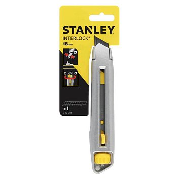 Нож для отделочных работ Stanley "Interlock" 165мм (0-10-018)