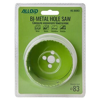 Коронка универсальная Alloid Bi-Metal 83 мм (HS-30083)