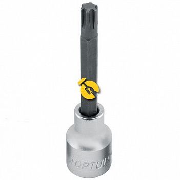 Головка торцевая с битой Ribe удлиненная Toptul 1/2" M12 (BCRA1612)