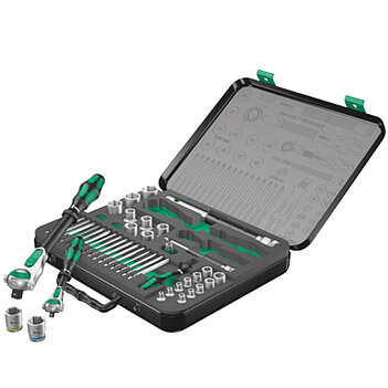 Набор инструмента WERA Zyklop Speed 8100 SA/SC 2 1/4", 1/2" 43 ед. 6PT (05160785001)
