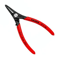 Щипцы для внешних стопорных колец KNIPEX Cr-V 140 мм прямые на разжим (49 31 A0)