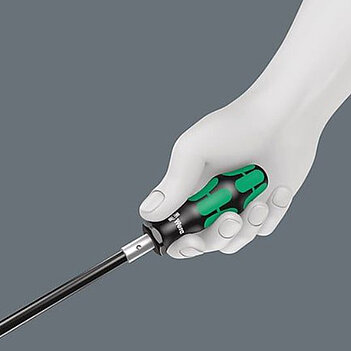 Отвертка-битодержатель гибкая WERA 393 S 1/4" x 89 мм с магнитом (05028161001)
