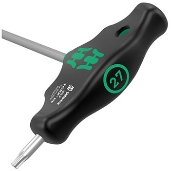 Ключ Torx Г-образный WERA 467 HF TX27 с фиксирующей функцией (05023377001)