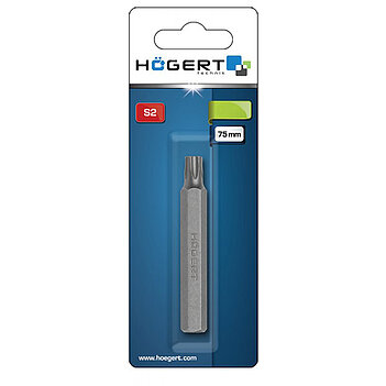 Біта Torx Hoegert S2 10 мм T27 1 шт. (HT1S848)