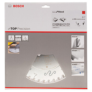 Диск пиляльний по дереву Bosch Best for Wood 250х30 мм (2608642111)