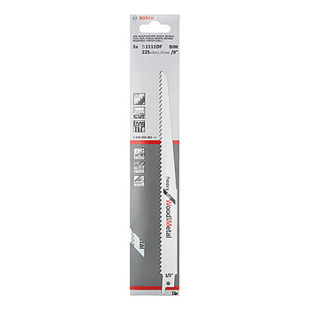 Полотно пильное универсальное Bosch S 1111 DF Heavy for Wood and Metal 150 мм 5 шт. (2608656261)
