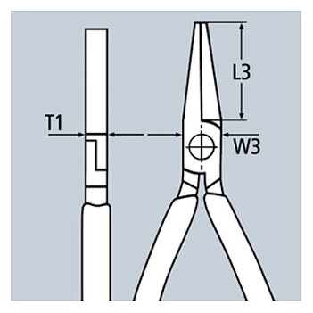 Плоскогубцы KNIPEX 140 мм (20 02 140)