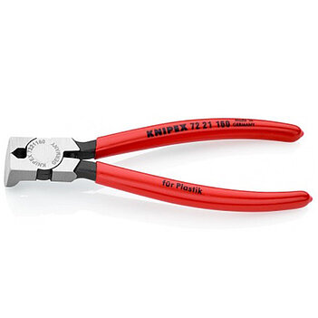 Кусачки торцевые KNIPEX 160 мм для пластмассы (72 21 160)