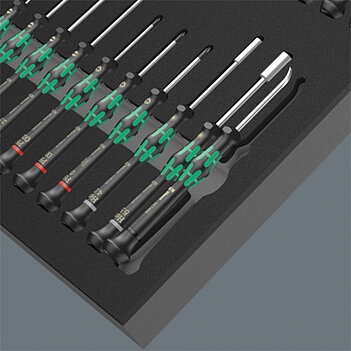 Набір інструментів в ложементі WERA 9715 Kraftform Micro Set 1 24 шт. (05150106001)