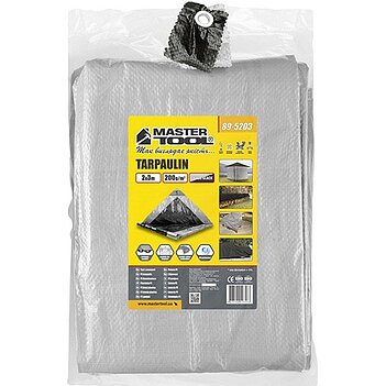 Тент MASTERTOOL двосторонній 2 х 3 м (89-5203)