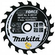 Диск пиляльний по дереву Makita MAKForce 355х30,0 мм (B-08274)