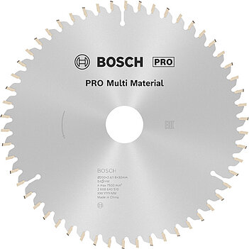 Диск пиляльний універсальний Bosch Multi Material 200х30 мм (2608640510)