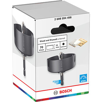 Коронка по дереву Bosch BiMetal Wood and Drywall 70 мм (2608594498)