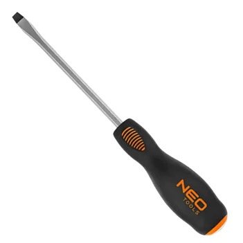 Отвертка шлицевая ударная Neo Tools S2 SL6,5 х 125 мм (04-019)