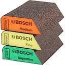 Губка шлифовальная Bosch Combi M/F/SF 3 шт. (2608901174)
